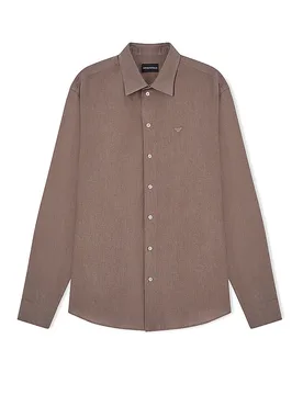 Camicia Slim Fit marrone chiaro XL - Emporio armani - FashionsVida