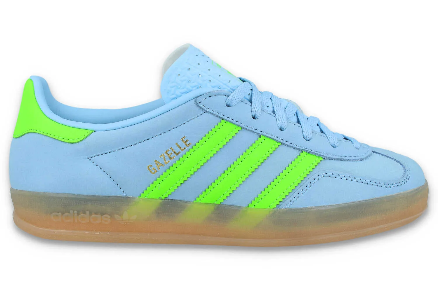 Gazelle Indoor W - Sneaker - blau - Damen - Size: 36 2/3 - Adidas - FashionsVida