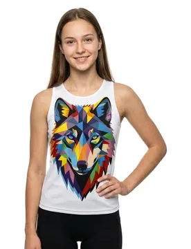 Maglietta Senza Maniche Be A Wolf Multicolour XS