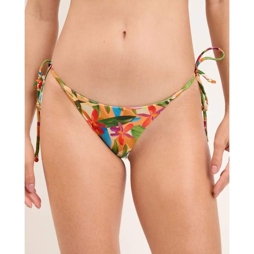 Braga de bikini con lazo estampada - Río de Sol - FashionsVida