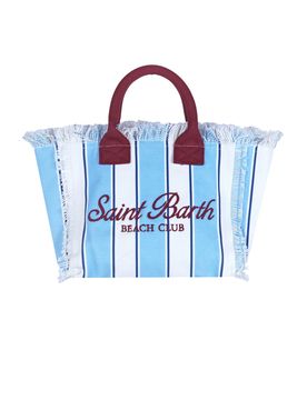 Borsa media - 471044 - Bianco/Azzurro