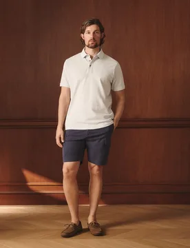 Bermuda cargo de hombre en algodón elástico lavado - Lloyd's - FashionsVida