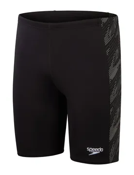 Hyperboom Panel Jammer Herren Badehose, schwarz 8