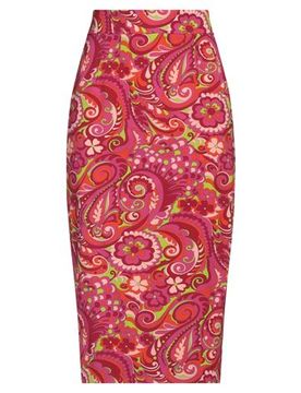 Dolce&Gabbana Falda midi Mujer Fucsia 34 Mujer