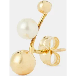 Piercing individual derecho de oro y perla