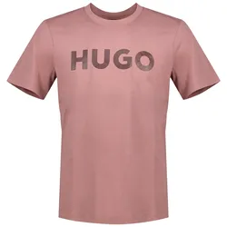 Hugo T-shirt à Manches Courtes Dulivio 10229761 Red Light/Pastel Brown M