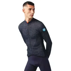 CafÉ Du Cycliste Maglia A Maniche Lunghe Marguerite Navy