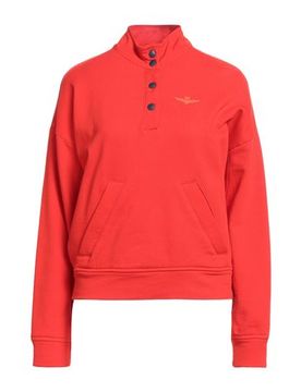 Sudadera Mujer Rojo tomate S Mujer
