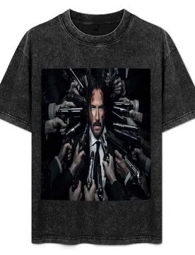 Baba Yaga - John Wick T-Shirt Outdoor Work Short Sleeve Top - Aliexpress - FashionsVida