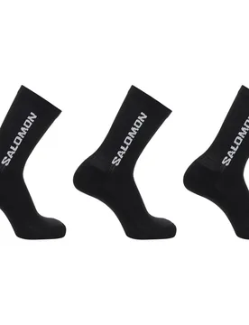 Everyday crew 3p calcetines montaña Negro (M) - Salomon - FashionsVida