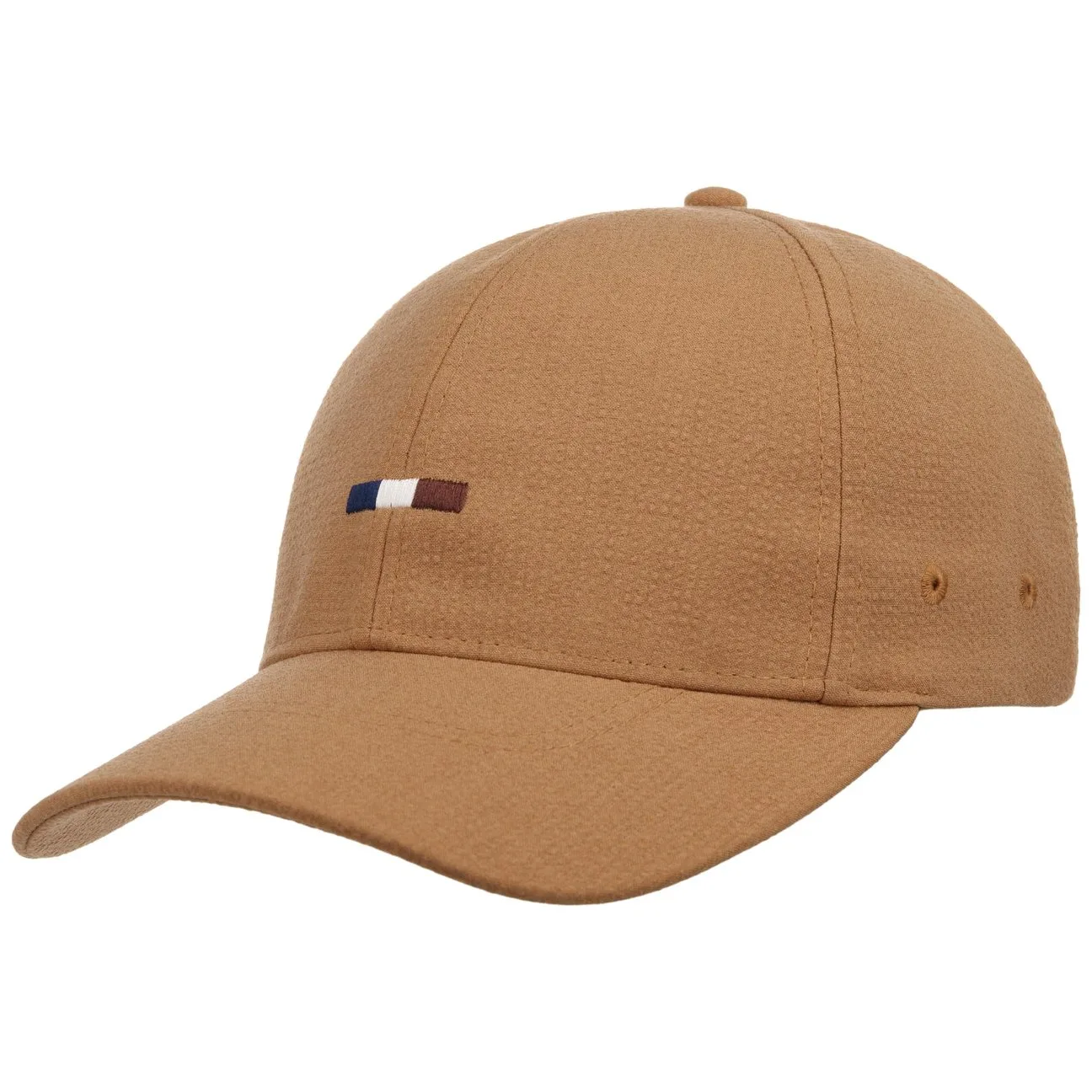 Uni Seersucker Flag Cap by - camel - Female - Size: One Size - Bugatti - FashionsVida