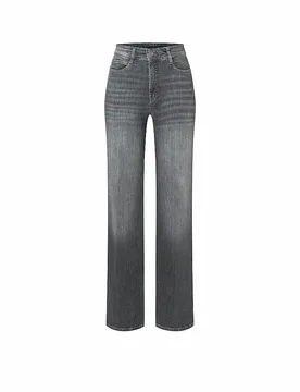 Jeans Straight Fit WIDE grau 32/L32 damen - Mac - FashionsVida