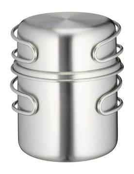 Edelstahlbecher Handle Mug Set 500 ml Default Title adult