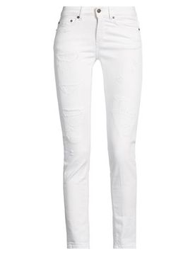 Jeanshose Damen Weiß 24 Damen