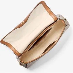 Bolso de hombro transformable nolita mediano con logotipo