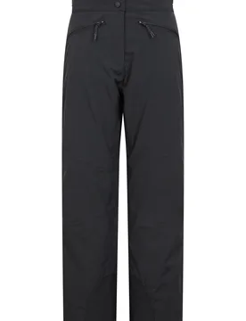 Isola Womens Extreme Waterproof Ski Pants - Short Length - Black - Black - Size: 24 - Mountain Warehouse - FashionsVida