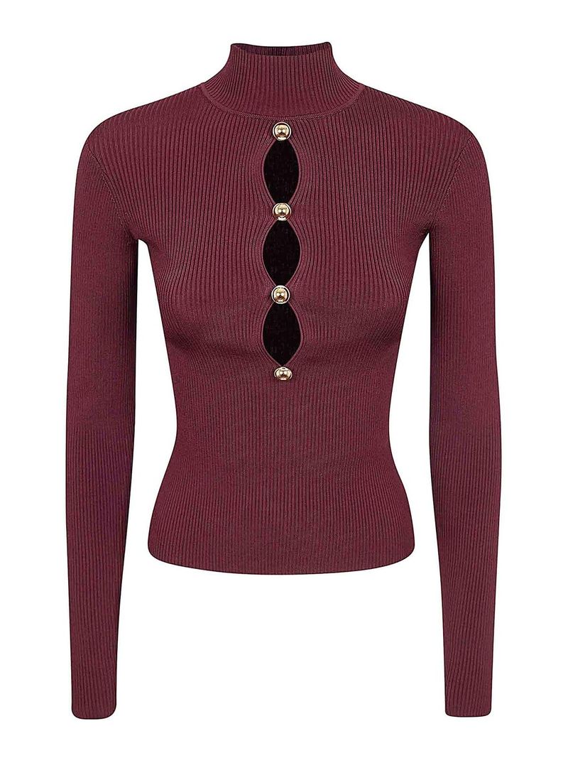 Self Portrait Top in maglia