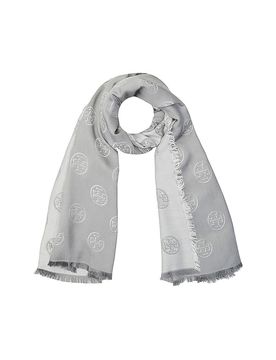 Tory Burch Bufanda gris