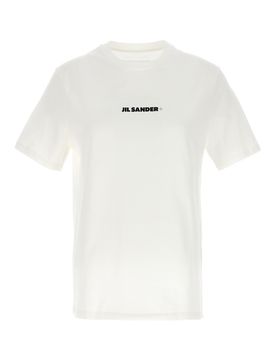 Jil Sander Maglietta stampa logo