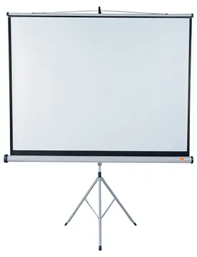 Écran De Projection Avec Trépied 170x106 Cm White One Size unisex