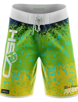 Dorado Swimming Shorts Yellow / Grey / Green 3XL Men - Hotspot Design - FashionsVida