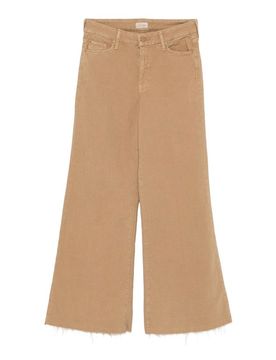 Mother Marrone i jeans sfilacciati