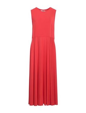 Midi-Kleid Damen Rot S Damen