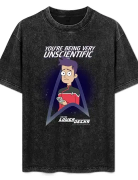 Star Trek: Lower Decks Brad Boimler Being Very Unscientific T-Shirt Daily Casual Short Sleeve Tee Shirt - Aliexpress - FashionsVida
