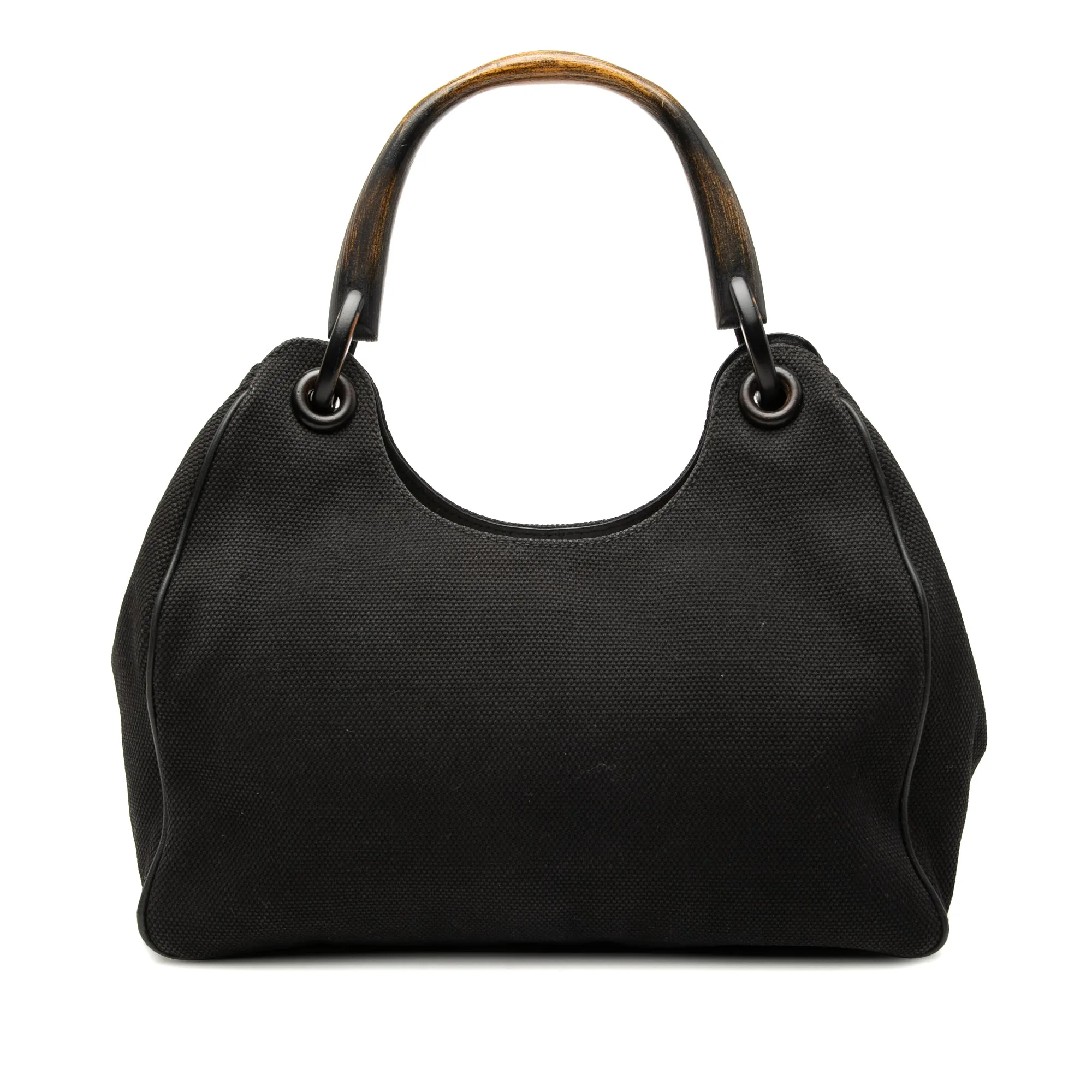Canvas Shoulder Bag - Gucci - FashionsVida