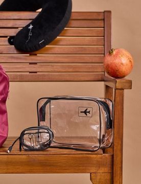 Organizer per valigia - bianco