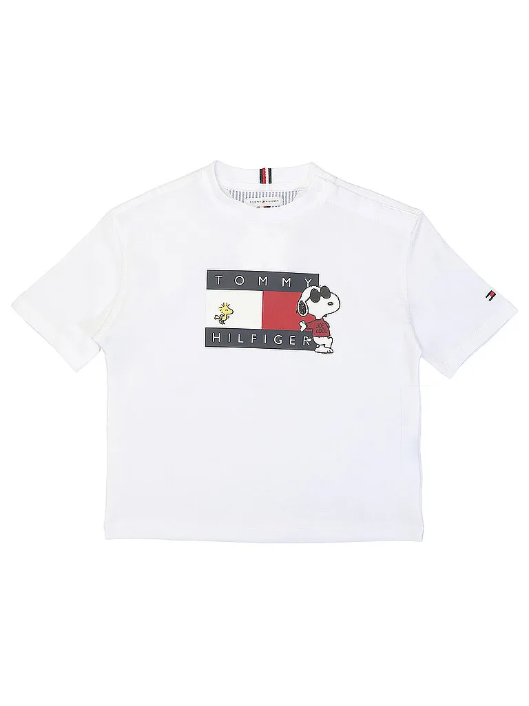 T-shirt da ragazzo bianco 104 - Tommy hilfiger - FashionsVida