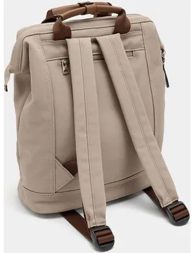 Mochila de mujer con varios compartimentos y cierre de cremallera en liso - Parfois - FashionsVida