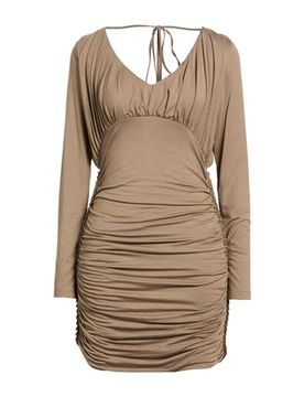 Mini-Kleid Damen Khaki 34,36,38,40 Damen