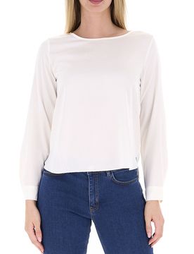 Blusa in satin PANNA 52