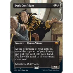 Dark Confidant (Borderless Art) Double Masters