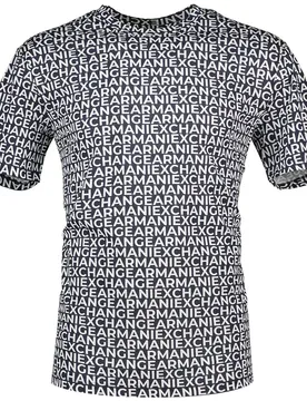 Exchange T-shirt à Manches Courtes 6dztja-zjh4z N / White Lettering Sm XS