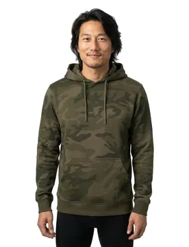 Felpa Con Cappuccio Camo Olive Camo 4XL