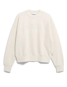 Suéter ALIZAA crema S - Armedangels - FashionsVida
