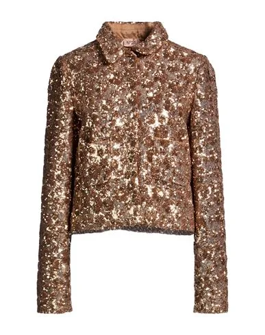 Chaqueta y cazadora Mujer Oro 38 Mujer - N°21 - FashionsVida