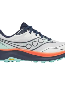 PEREGRINE 16 Trailschuhe Damen White/Navy 42,5 - Saucony - FashionsVida
