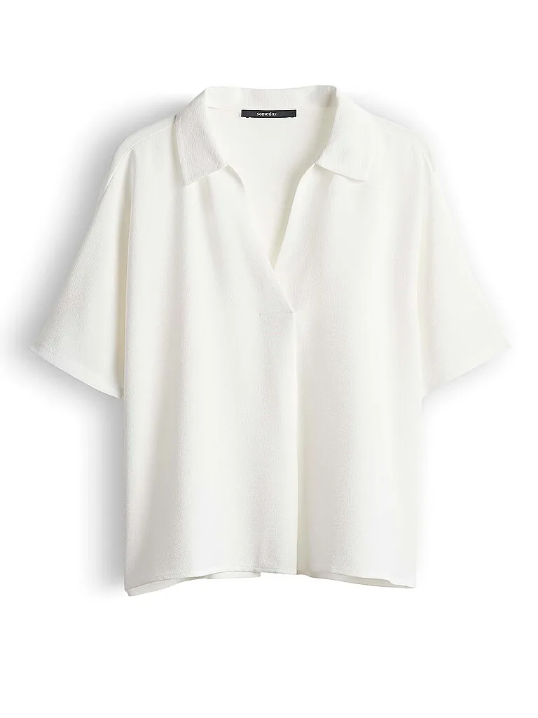 Poloshirt KELIANE weiss 36 damen - someday - FashionsVida