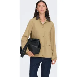 Chaqueta de mujer cuello pana