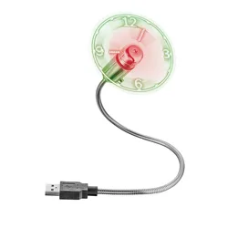 Ventilateur De Bureau Usb Mini Usb Mini Grey One Size unisex