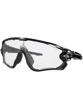 Lunettes de soleil photochromiques - Jawbreaker Polished Black Clear/Black Photo Irid - Noir - Oakley - FashionsVida