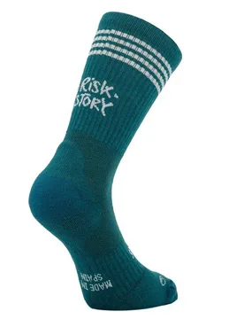 No Risk Green Socks Green UK 5-6.5 Men,Women - Sporcks - FashionsVida