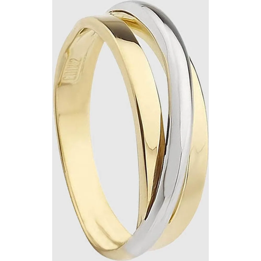 Anillo de oro bicolor - El Corte Inglés - FashionsVida
