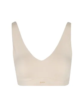 Bralette LASER CUT beige clair beige XS - BOSS - FashionsVida