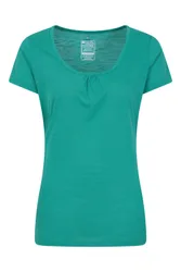 Agra Quick-Dry Womens T-Shirt - Teal - Teal - Size: 18