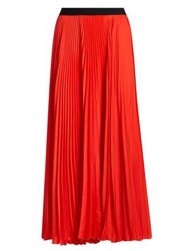 Falda midi Mujer Rojo 36,42 Mujer