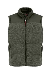 Teddy Puffer Hybrid Vest male